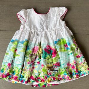 Mayoral Spring Floral Print Dress: 12 months